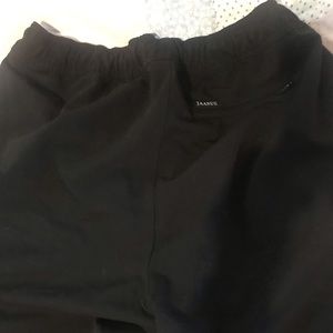 Jaanuu black scrub pants size large no tags, but never wore